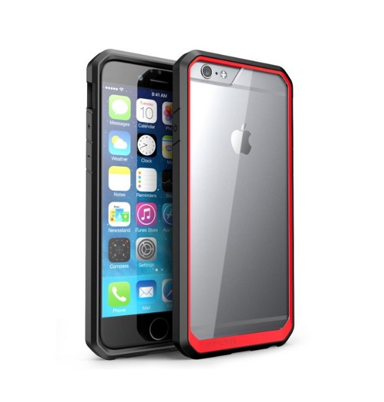 iPhone 6S Plus Case SUPCASE Also Fit Apple iPhone 6 Plus Case [Unicorn Beetle] Clear Hybrid Protective Bumper Case clear